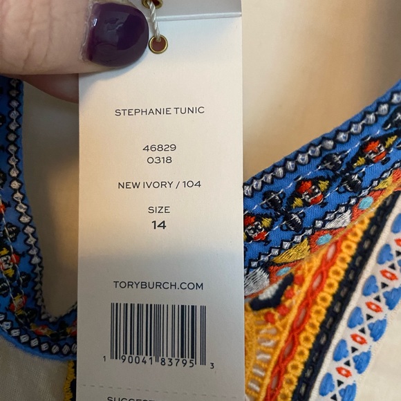 Tory Burch Stephanie tunic - Picture 8 of 10